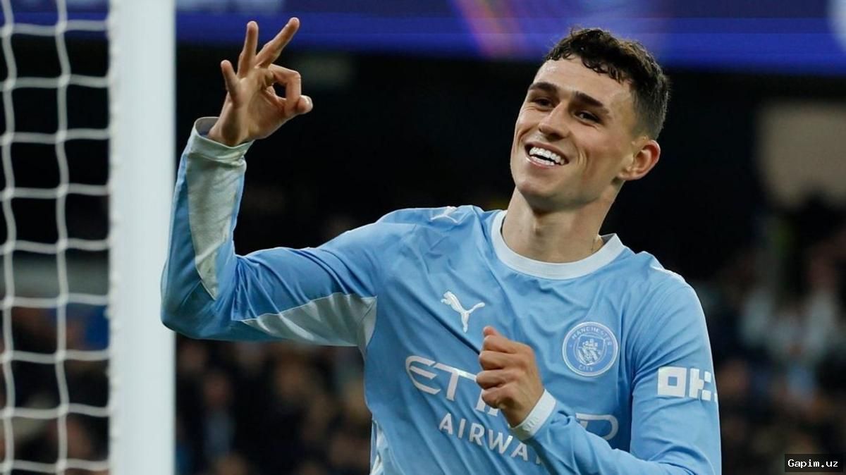 ⚽️🎩 Триумфальное возвращение: Фил Фоден оформил хет-трик за «Манчестер Сити»