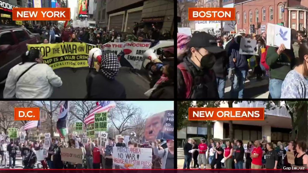 🛡️⚠️ AQSh hukumati Eronga qarshi javobiy hujumlardan qo‘rqib, xavfsizlik choralarini kuchaytirmoqda