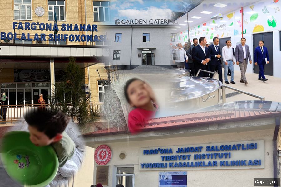 🍏🚨 Children Suffer Food Poisoning at Kindergartens in Fergana