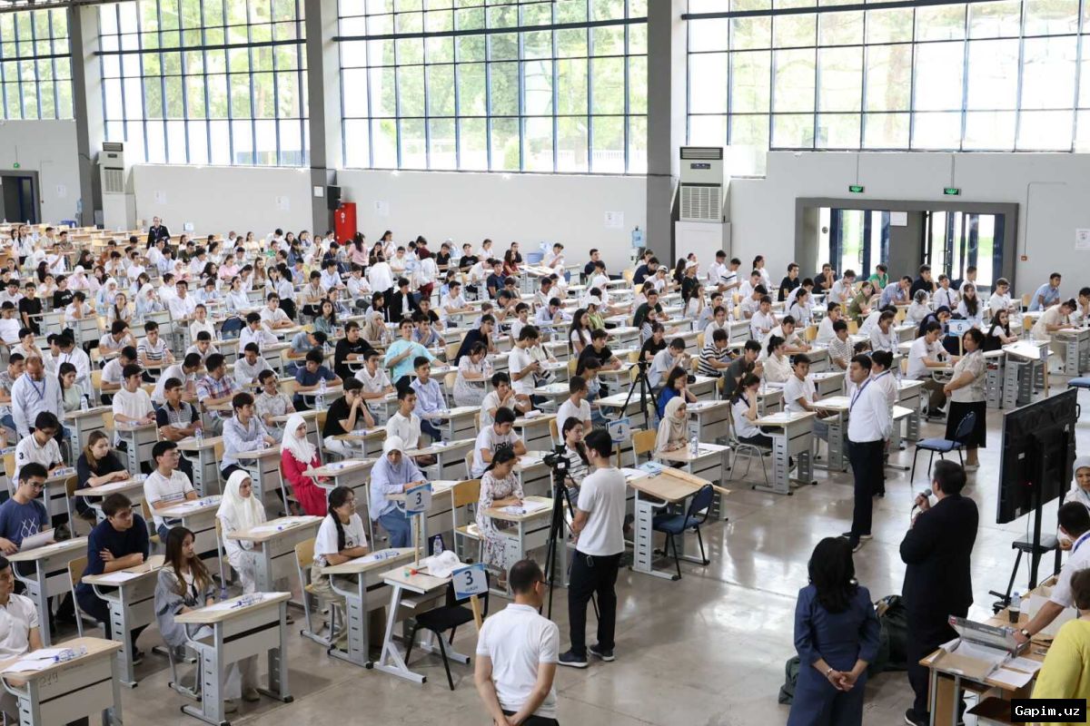 Original: Uzbekistan university entrance exams 2026 🎓📉 В Узбекистане 37,5% абитуриентов не смогли набрать проходной балл на вступительных экзаменах в вузы