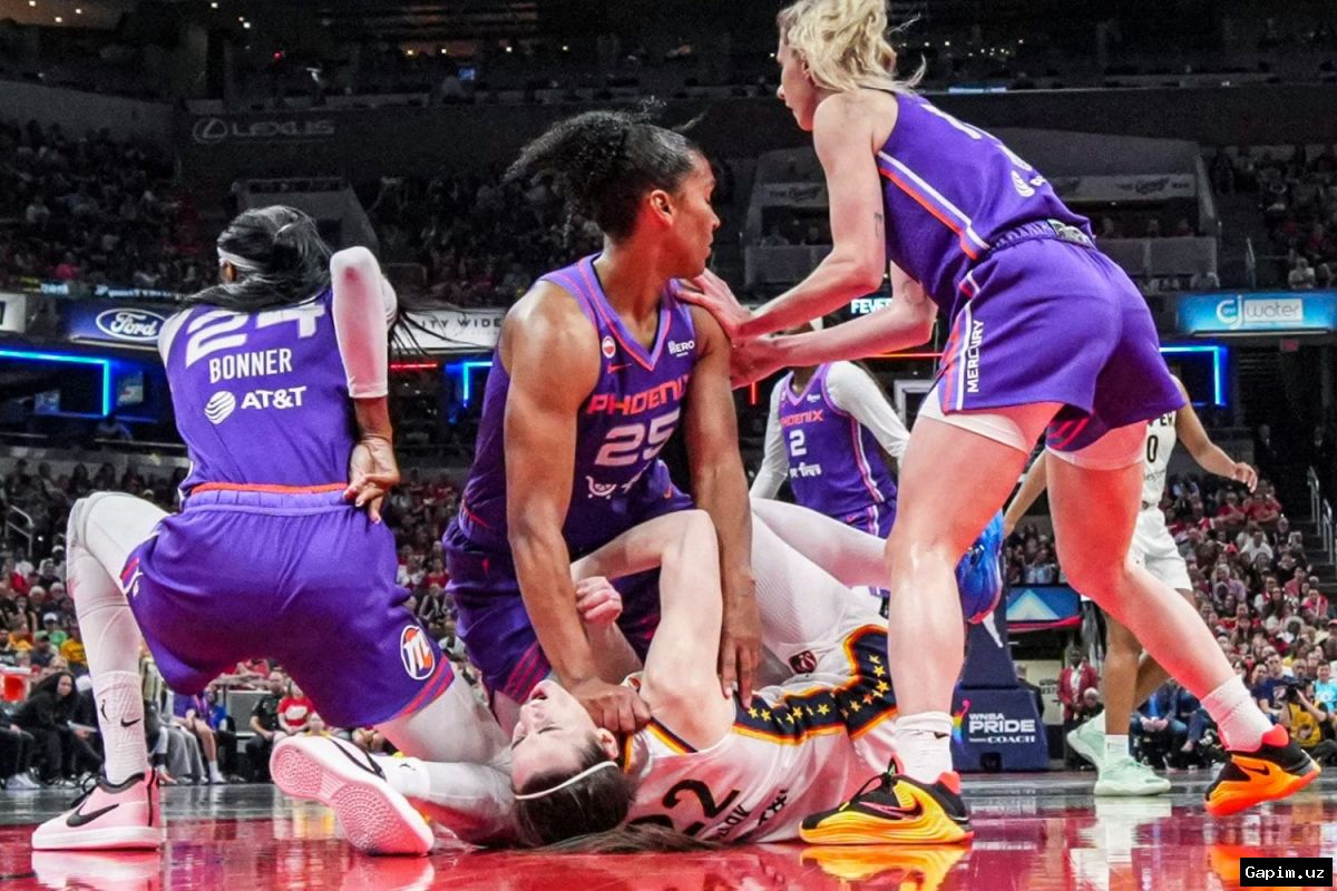 🏀⚡ Alyssa Tomasning qo'pol qilmishi: Kaitlin Klarkka zarba bergani uchun diskvalifikatsiya