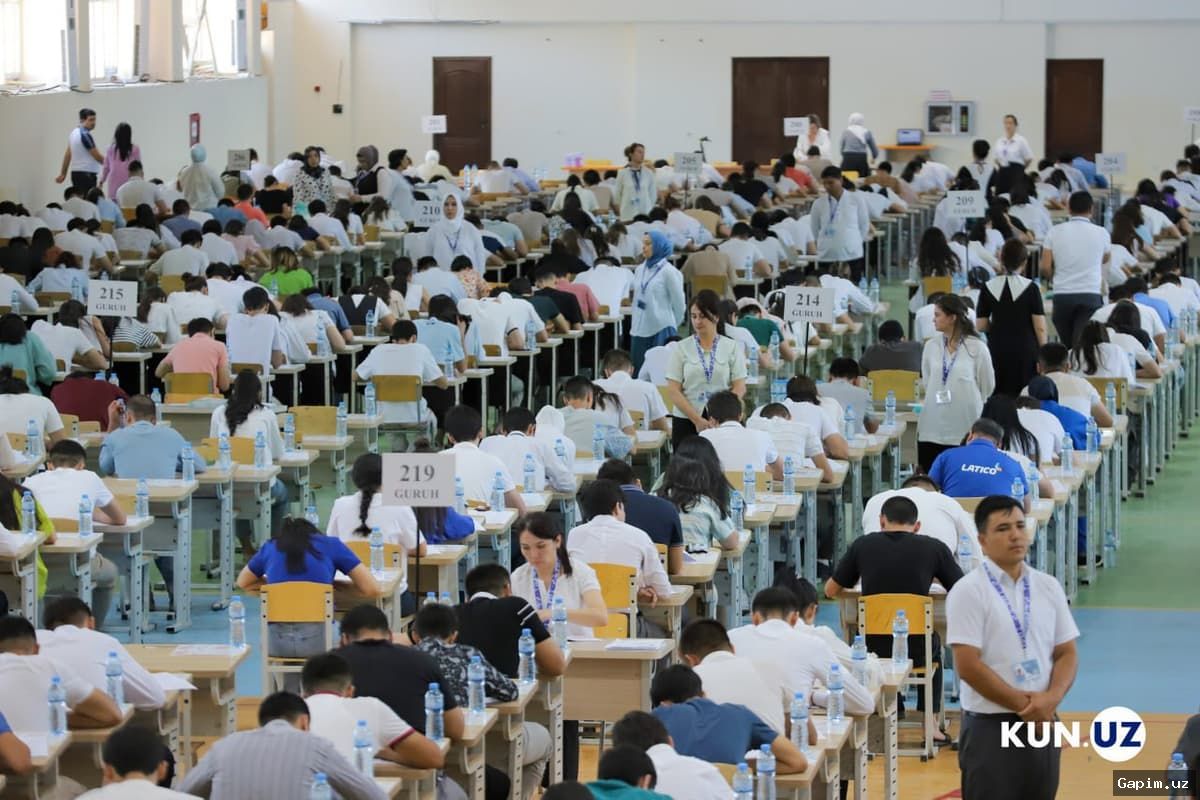 🎓📈 Проходные баллы в вузах Узбекистана выросли: на грант — 134,6, на контракт — 93,7