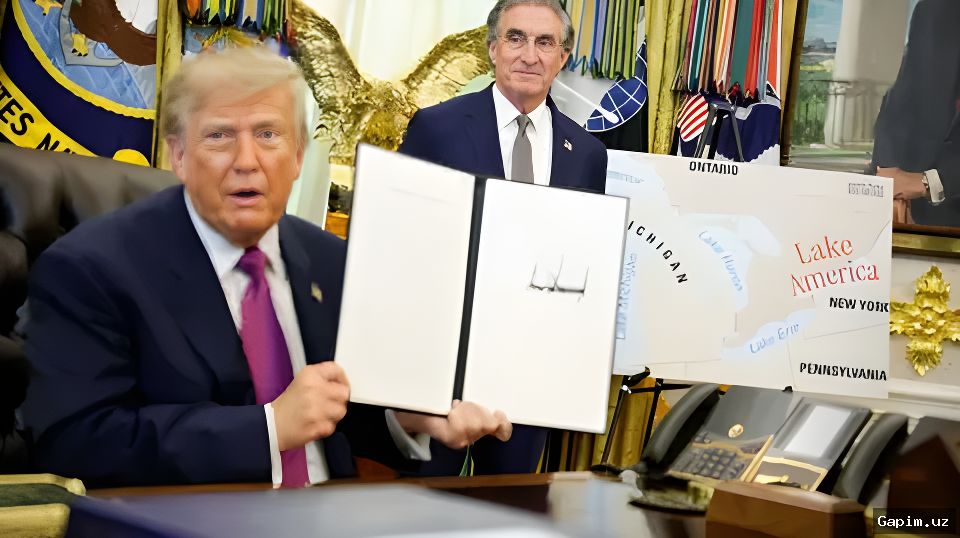 🌊🇺🇸 Trump Renames Lake Ontario to 'Lake America' Amid Trade War with Canada