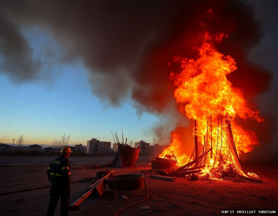 Eron javob qaytarishi natijasida Isroilda tarqoq yong‘inlar va zarar kuzatildi