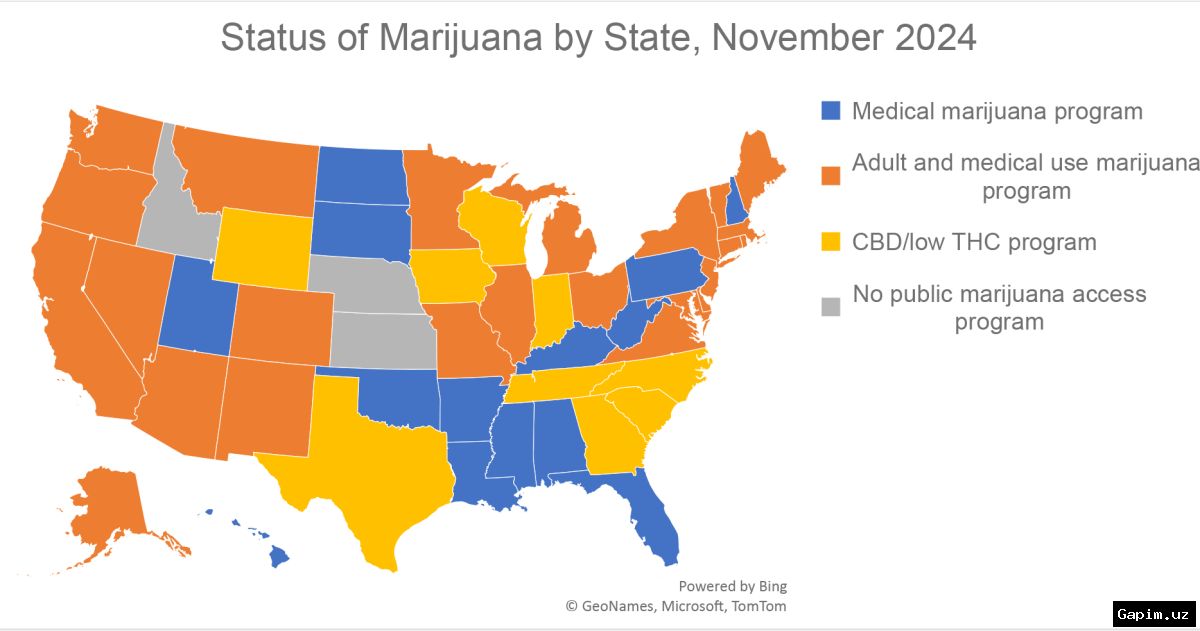 🇺🇸🌿 США меняют политику в отношении наркотиков: медицинская марихуана переклассифицирована как менее опасное вещество