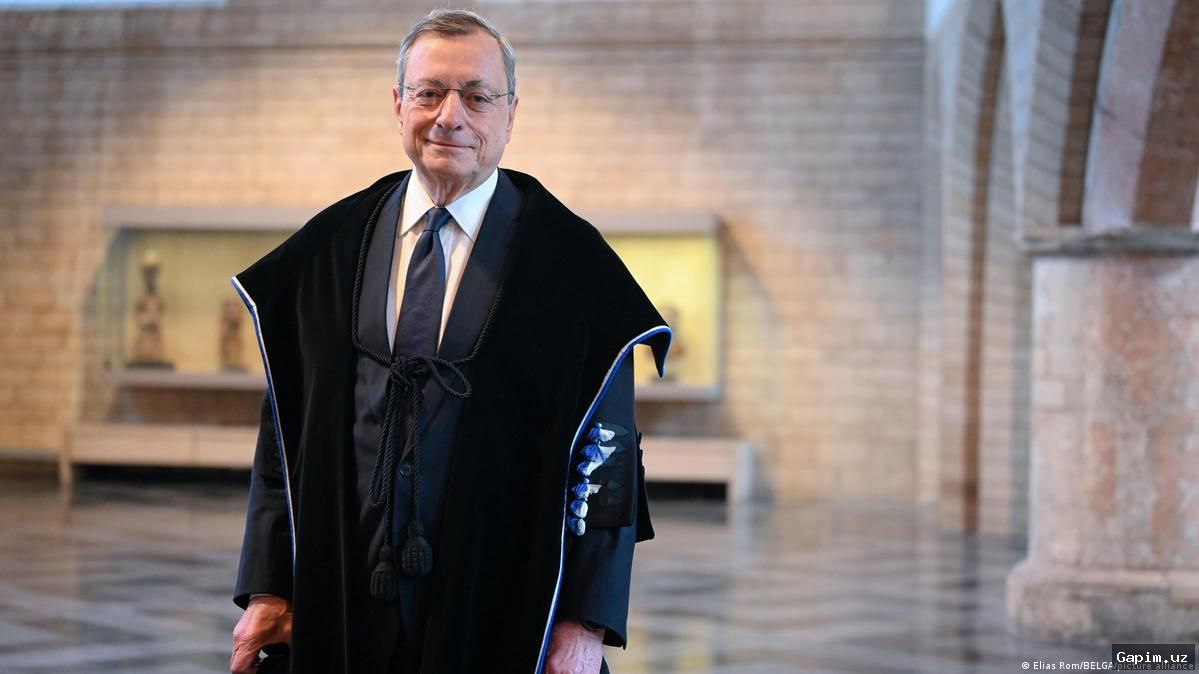 🏛️🎖️ Mario Dragi Karl mukofotiga sazovor bo'ldi: Yevropa birligi uchun xizmatlari e'tirof etildi