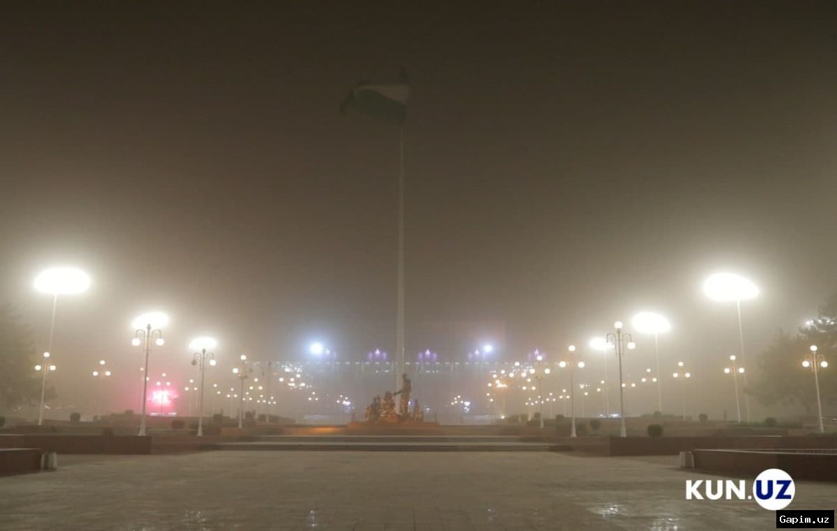 🌬️⚠️ В Узбекистане ожидается сильный ветер и пыльная буря