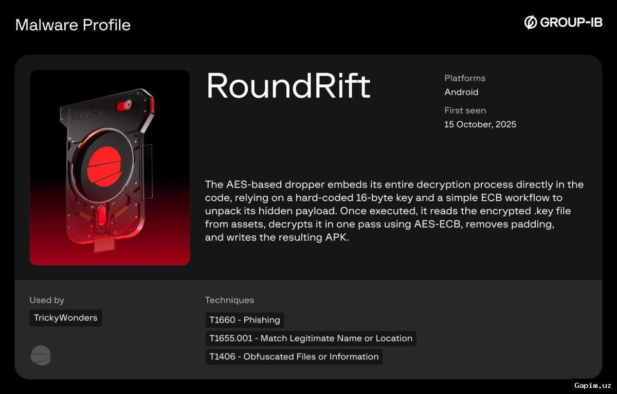 🔒💻 Житель Чирчика задержан за продажу вредоносных APK-программ в Telegram