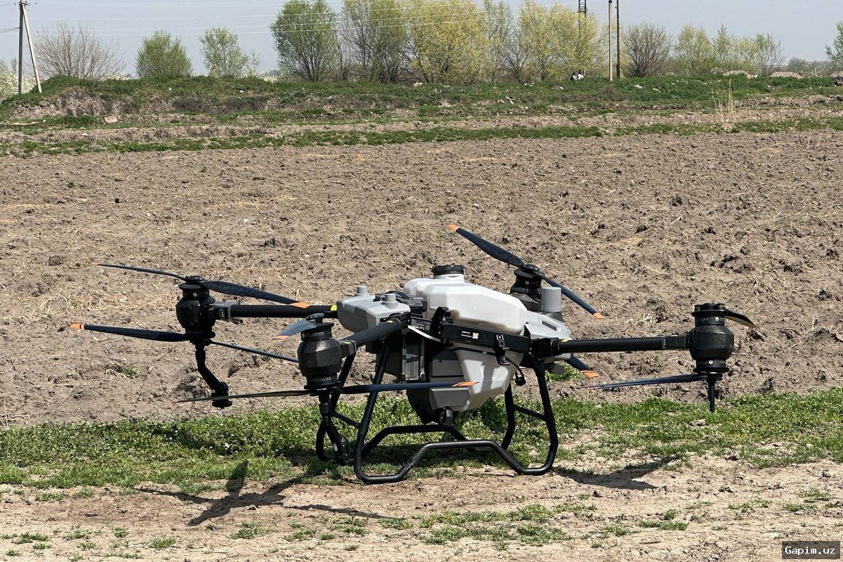 🚁🌾 В Узбекистан доставлена партия из 100 современных сельскохозяйственных дронов