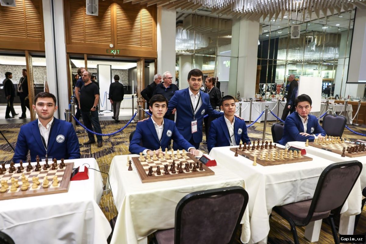 ♟️🏆 Сборная Узбекистана по шахматам выступит на чемпионате мира в Гонконге в сильнейшем составе