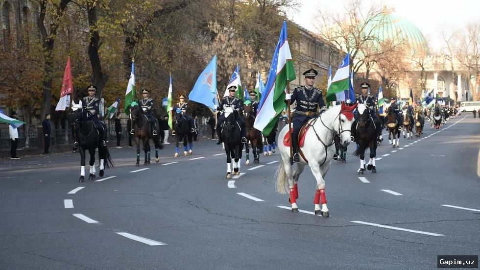 🏛️🎖️ Toshkentda Amir Temur tavalludining 690 yilligiga bag‘ishlangan harbiy parad bo‘lib o‘tadi
