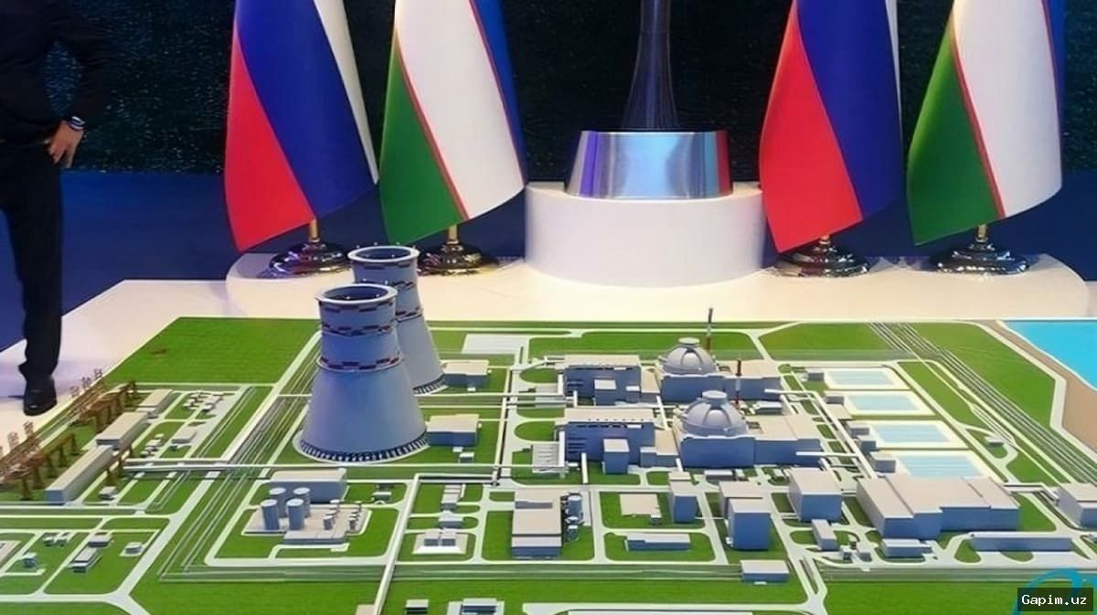 ⚛️🏗️ Uzatom and Rosatom Delegations Inspect Nuclear City Construction in Jizzakh Region