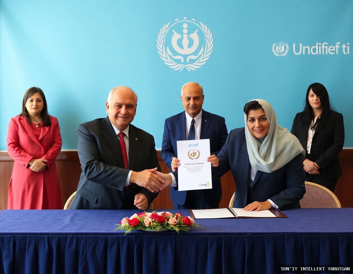 🌍🤝 Uzbekistan's Emergency Ministry and UNICEF Sign Long-Term Cooperation Agreement on Child Protection and Disaster Preparedness