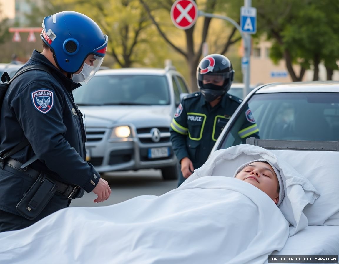 Сбитый несовершеннолетним без прав инспектор ДПС скончался в больнице Ташкента