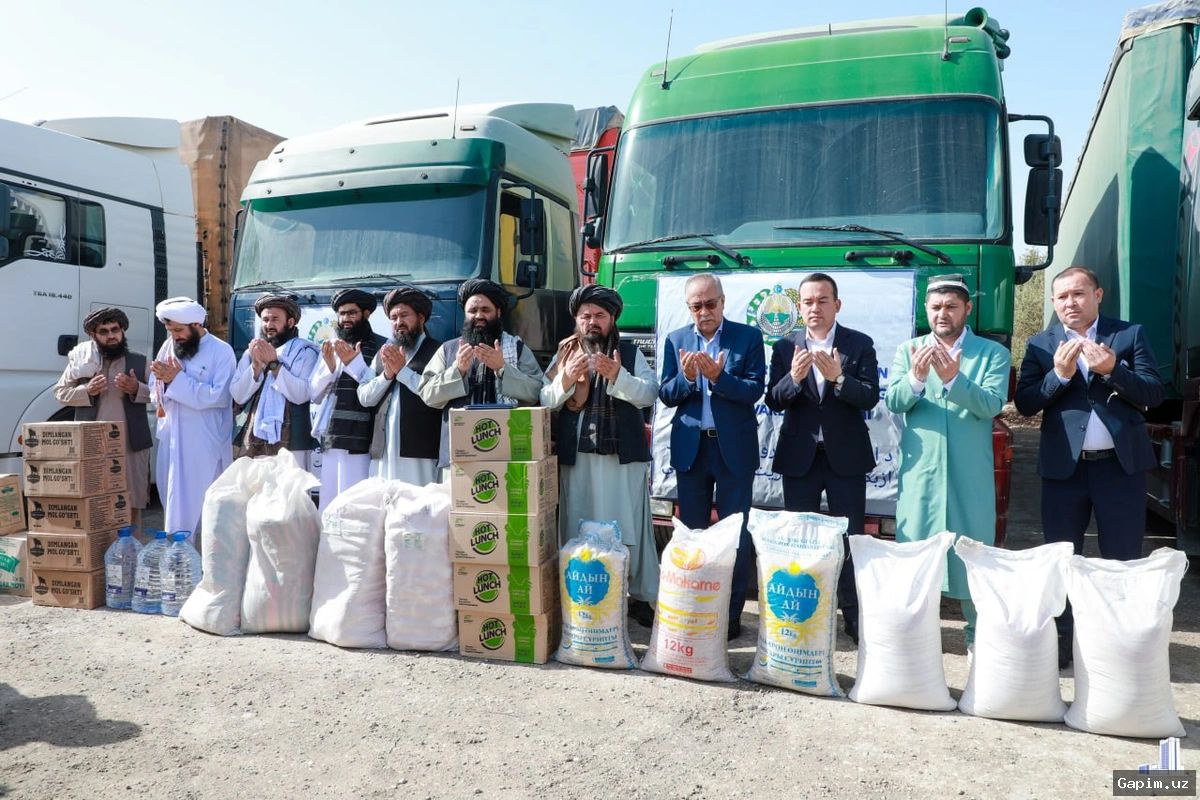 🤝🎁 Uzbekistan Delivers Nearly 200 Tons of Humanitarian Aid to Afghanistan