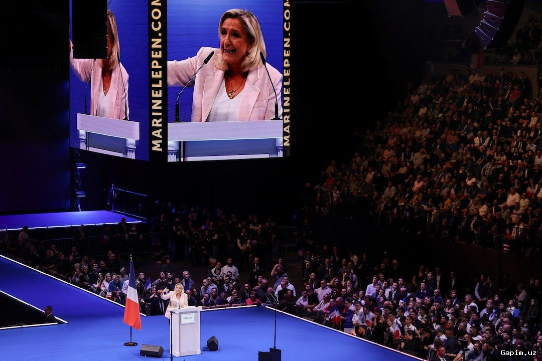 🇫🇷🗳️ Frantsiya: Marin Le Pen yangi saylov kampaniyasini boshladi va hokimiyatni qo‘lga kiritishga intilmoqda