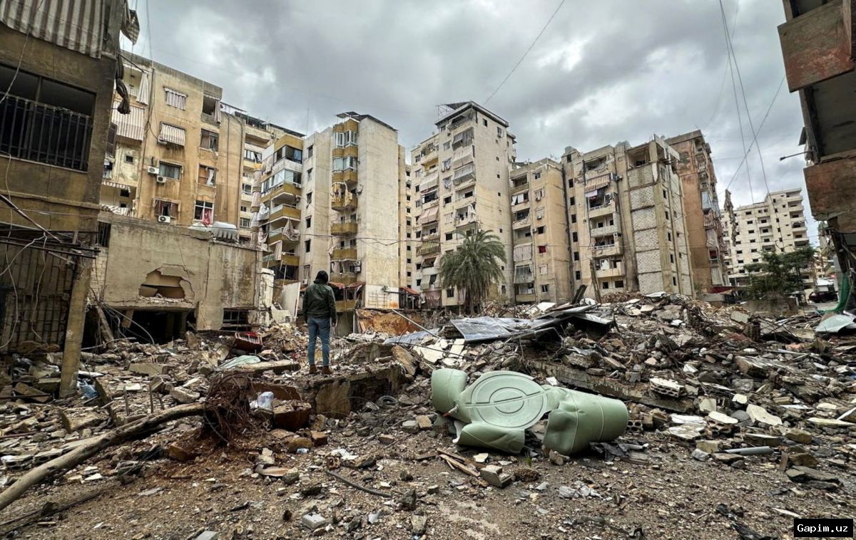 Original: Beirut destruction Israeli strikes 💥🏙️ Isro‘il hujumlaridan so‘ng Livanda inqiroz: Birinchi to‘g‘ridan-to‘g‘ri muzokaralar insoniy inqirozni hal qila oladimi?