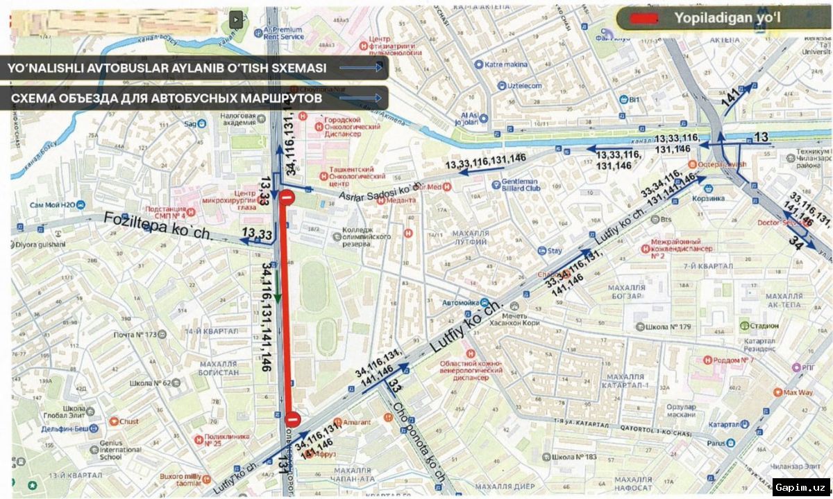 🚧🚗 Traffic Restrictions on Tashkent's Small Ring Road Until Late May