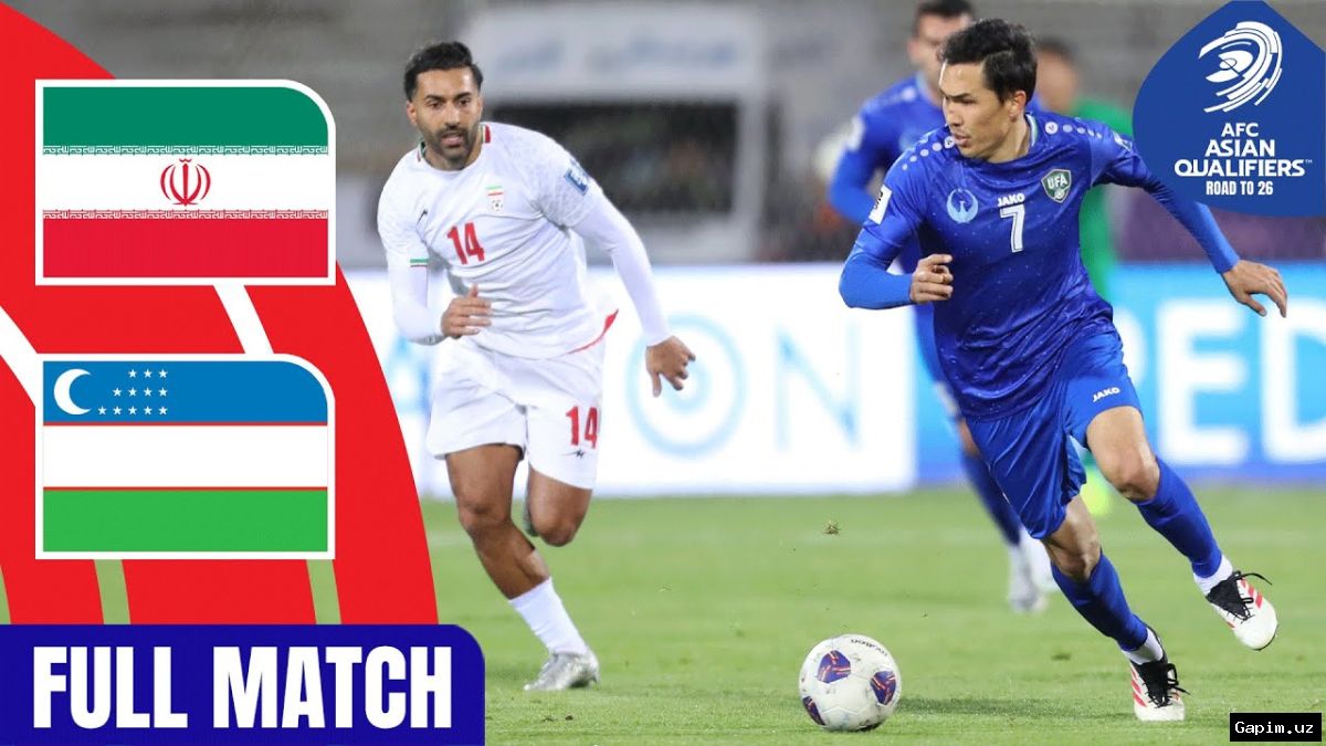 ⚽️🇺🇿 Uzbekistan national team defeats Iran 3:1 in friendly match