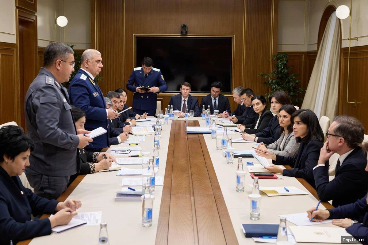 🤝🏛️ Saida Mirziyoyeva Holds Meeting at US President's Mar-a-Lago Estate