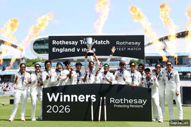 🏏🇮🇳 Женская сборная Индии по крикету разгромила Англию на Lord's с разницей в 270 ранов