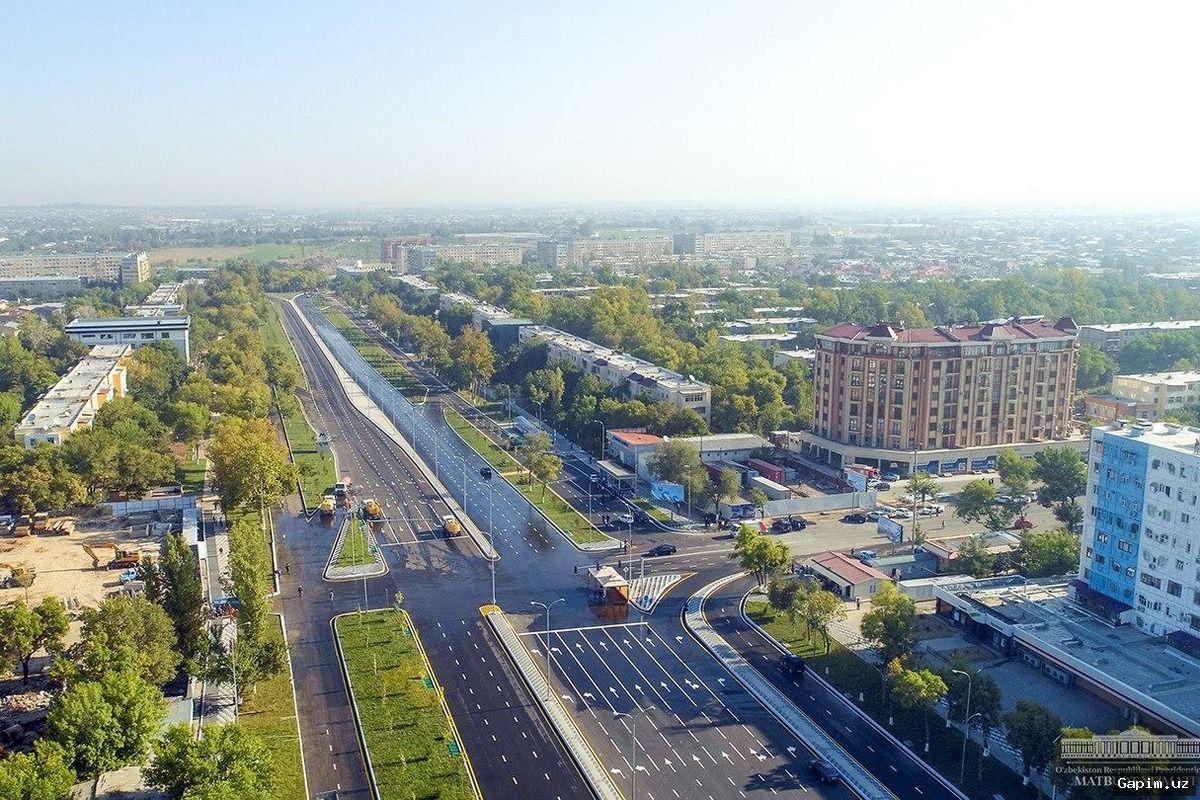 🚧🚗 В Ташкенте ограничено движение на путепроводе на пересечении Бунедкора и Чупан-аты