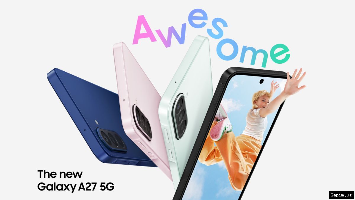 📱🚀 Новый Samsung Galaxy A27 5G: обновлённый дизайн, ИИ и долгосрочная поддержка
