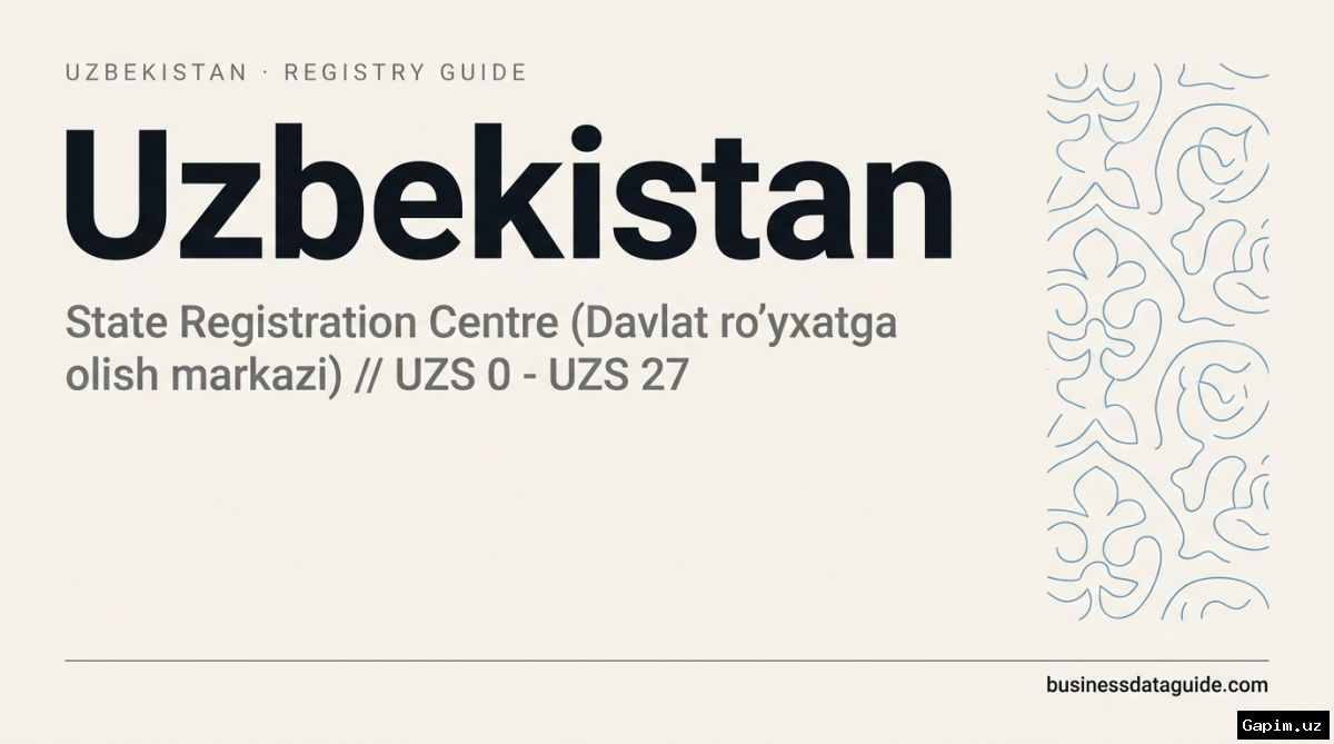 📊🇺🇿 Uzbekistan Initiates Nationwide Business Registration Campaign