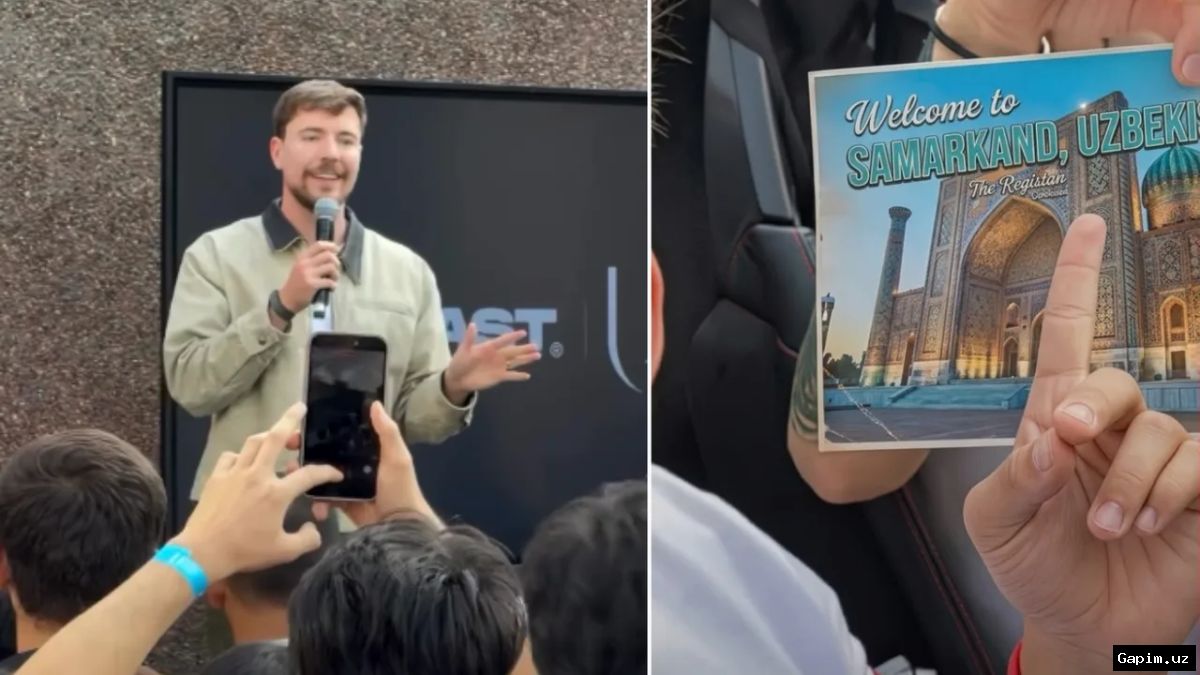 🌐🇺🇸 Controversial Visit of American Content Creator MrBeast to Uzbekistan Sparks Public Chaos