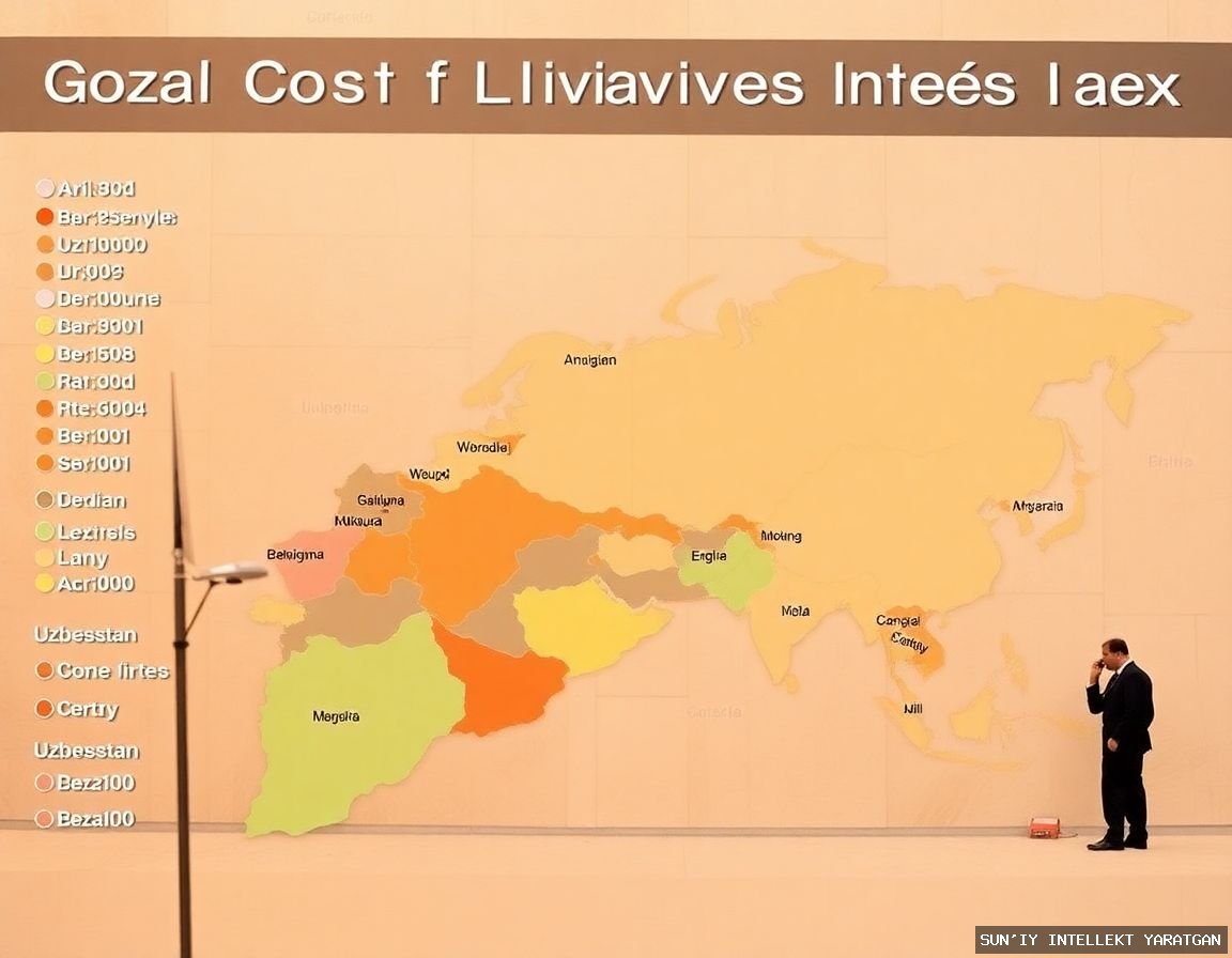 Глобальный индекс стоимости жизни: самые дорогие страны и Узбекистан