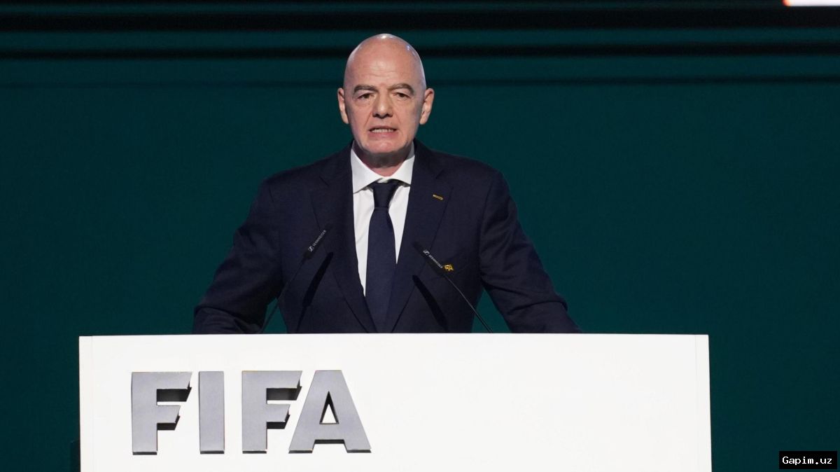 ⚽️🌍 FIFA prezidenti Infantino: Eron AQShda jahon chempionatida o‘ynaydi