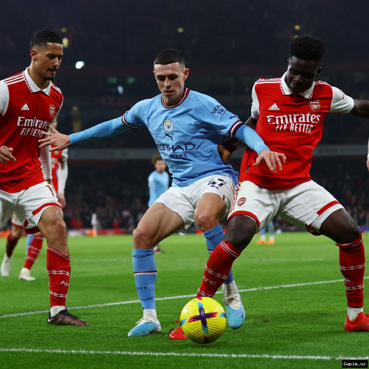 ⚽️🏆 Manchester City Arsenalni mag‘lub etib, chempionlik poygasida ustunlik qildi
