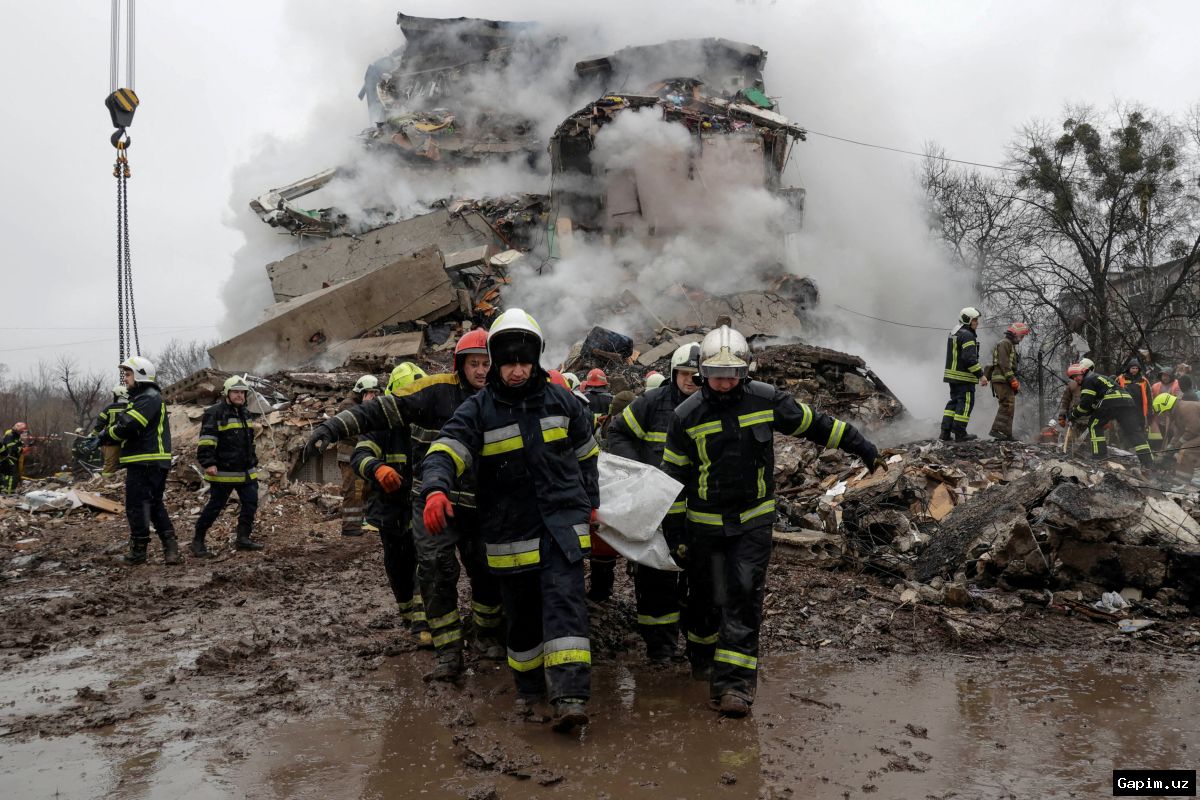 ⚡️💥 Rossiyaning Ukraina gaz obyektlariga hujumi: 5 kishi halok bo‘ldi, 37 kishi yaralandi