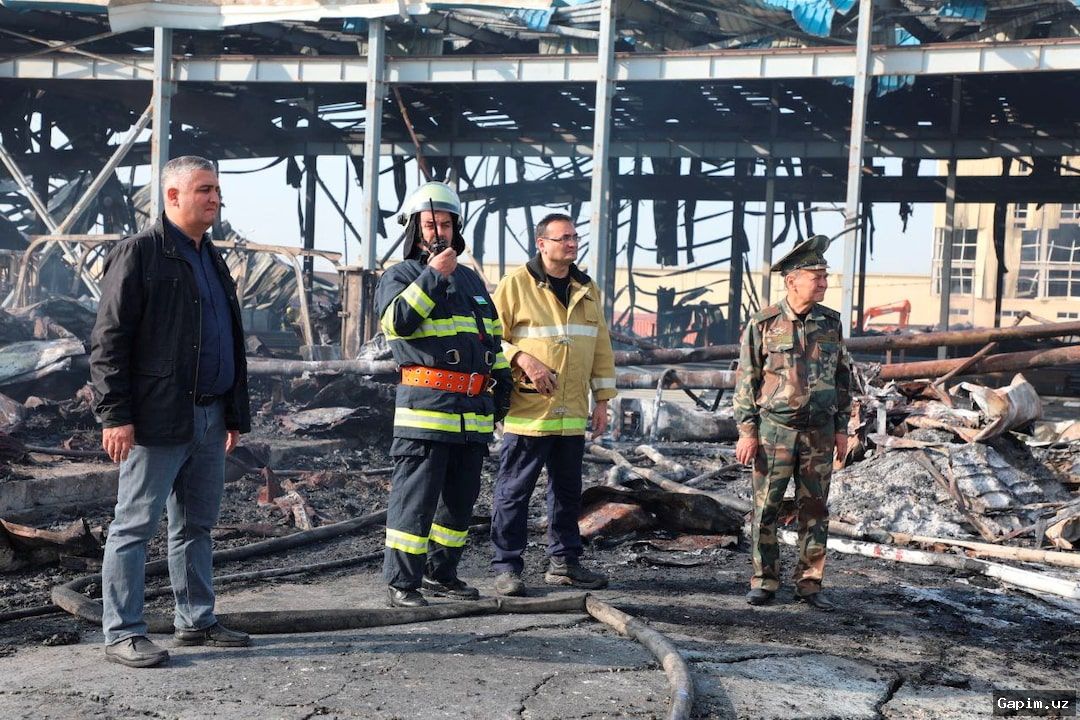 🏗️⚠️ Construction Accident in Tashkent: Two Workers Injured