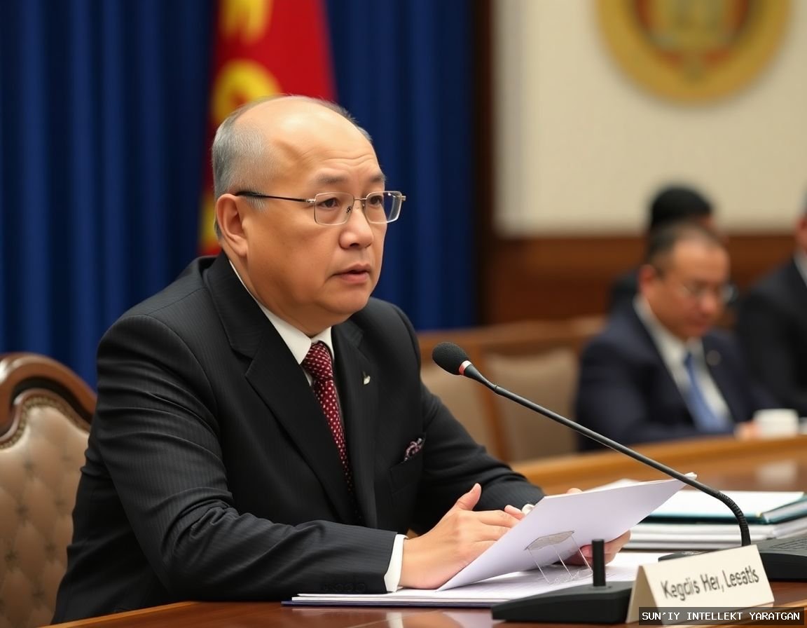 Qirg'iziston parlamenti raisi Nur'lanbek Turg'unbek o'g'li iste'foga chiqdi