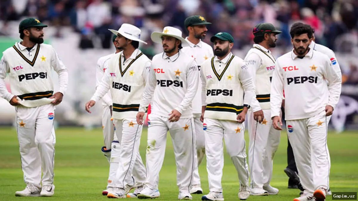 🏏📉 Pokiston terma jamoasi World Test Championshipda 11 ochko yo‘qotdi
