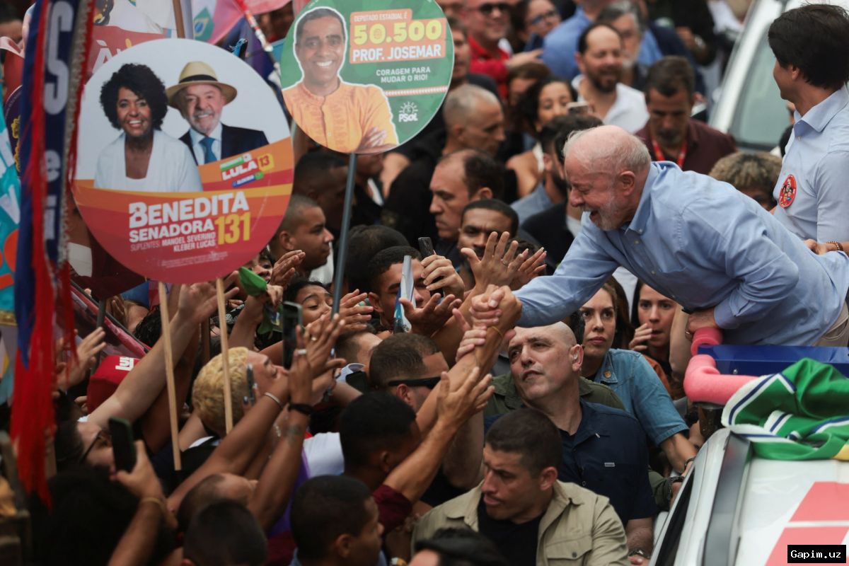 🗳️🇧🇷 Опрос перед выборами в Бразилии: Лула опережает Флавиу Болсонару на два процента