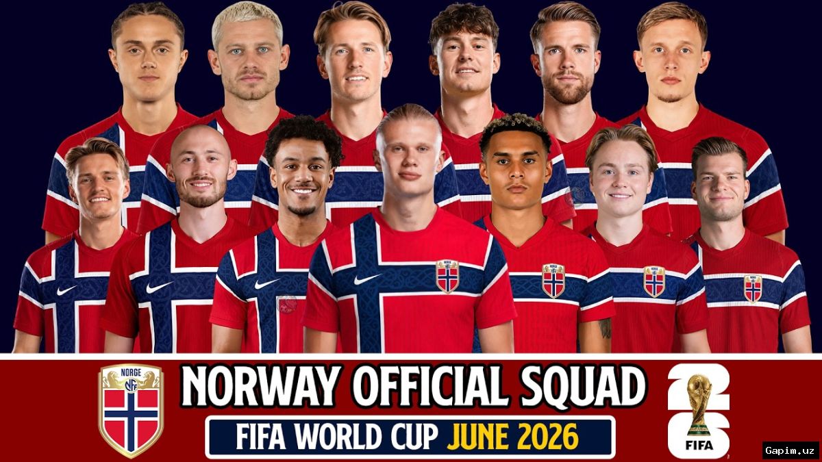 ⚽️🏆 Norvegiya Jahon Chempionatiga qaytdi: Xoland va Odegaard boshchiligidagi jamoa katta maqsadlarda