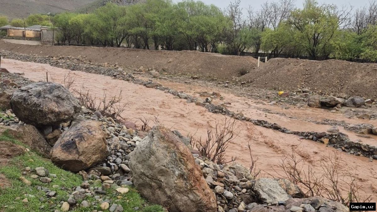 🌧️⚠️ Mudslide and Flood Warning Issued for Mountainous Areas of Uzbekistan