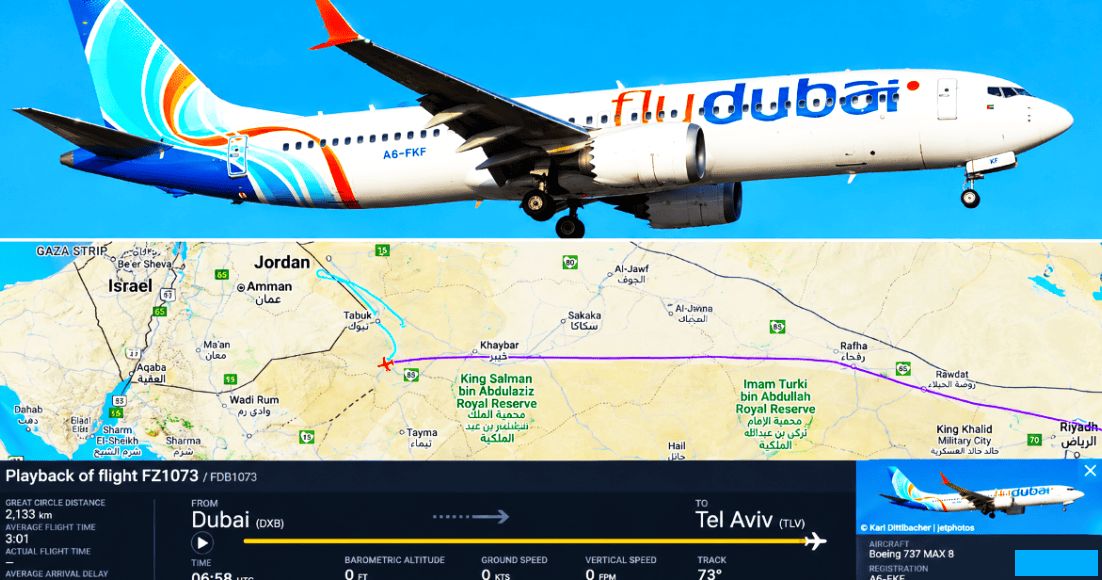 ✈️🚨 FlyDubai samolyotida uchuvchilar mushtlashuvi: 7500 signali va favqulodda qo‘nish