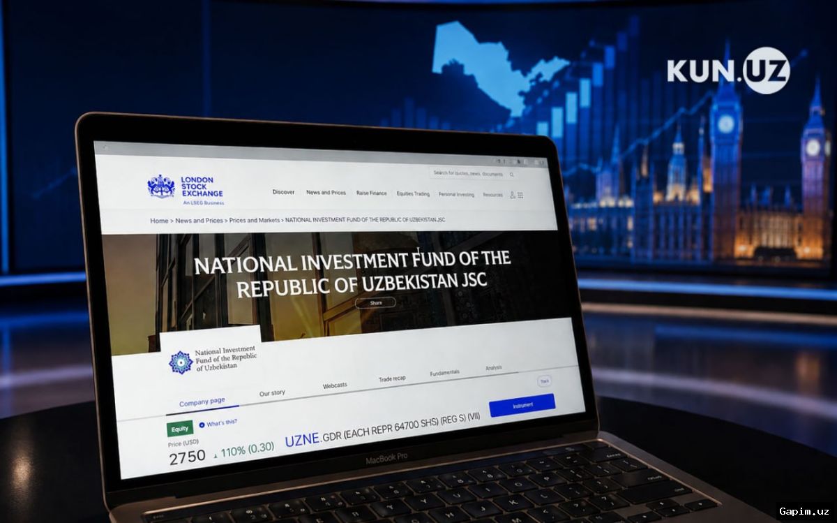 🇺🇿📈 O‘zbekiston tarixida ilk bor milliy aktivlar xalqaro fond bozoriga chiqdi