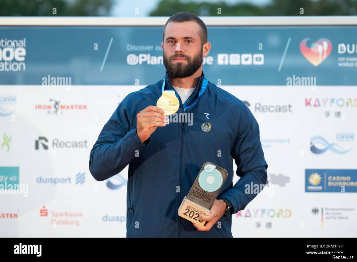 🛶🥇 O‘zbekistonlik kanoechi jahon kubogi bosqichida oltin medalni qo‘lga kiritdi