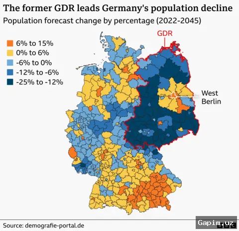 🇩🇪📉 Germany Faces Demographic Crunch: Aging Population and Shrinking Workforce Ahead