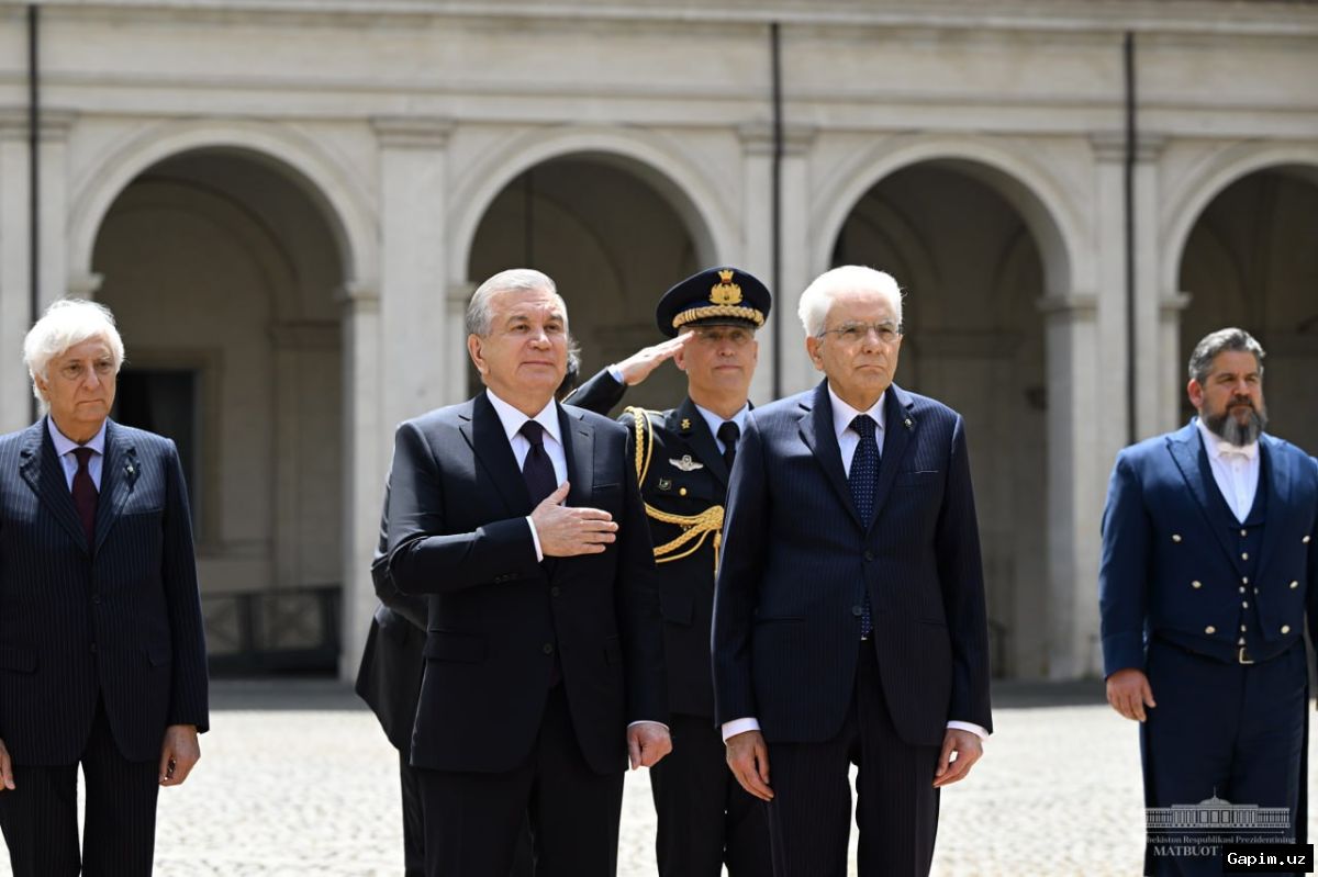 🇮🇹🤝 Президент Мирзиёев принял делегацию Тосканы