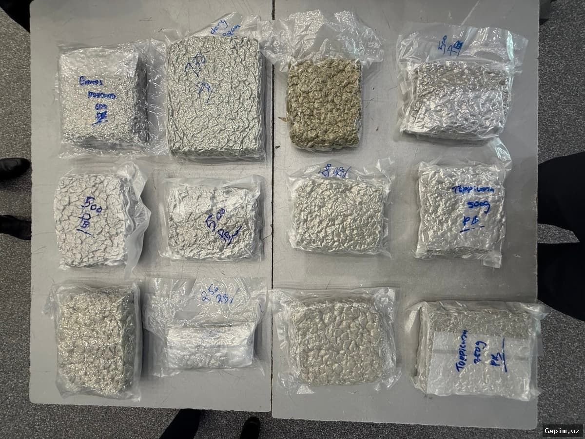🚨💊 Toshkentda narkotik savdosi bilan shug‘ullangan guruh qo‘lga olindi