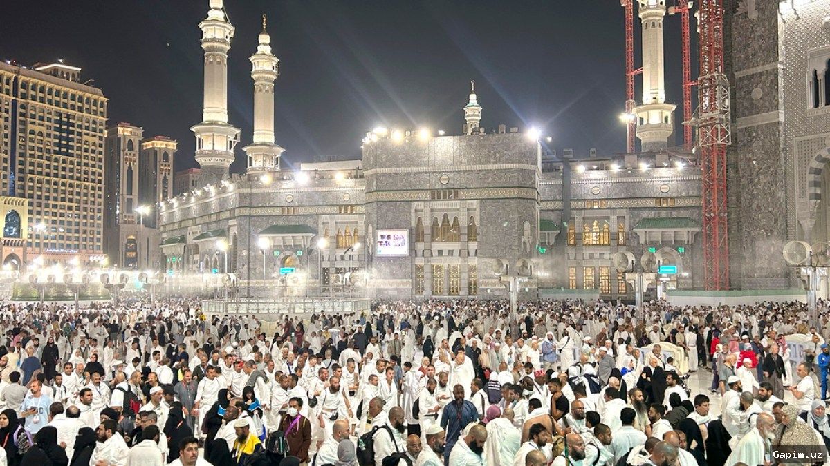 🕋⚔️ Saudiya Arabistoni urushga qaramay Haj marosimini o‘tkazmoqda