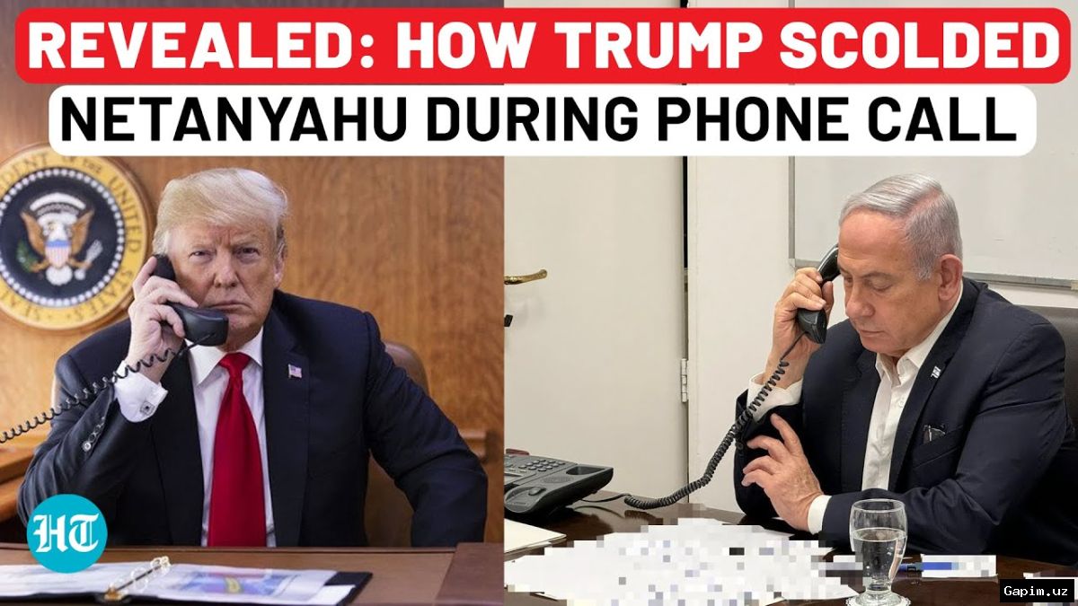 🔍📞 СМИ сообщили о напряженном телефонном разговоре между лидерами США и Израиля