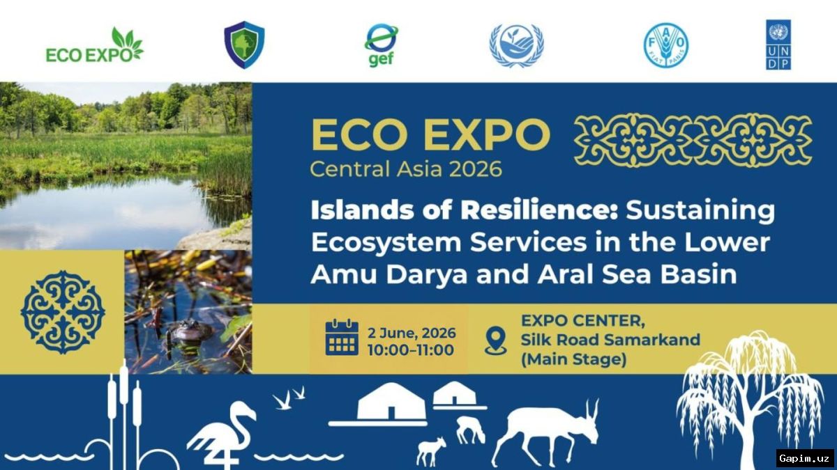 🌿💧 Key Water Management Document Signed at Samarkand's Eco Expo 2026