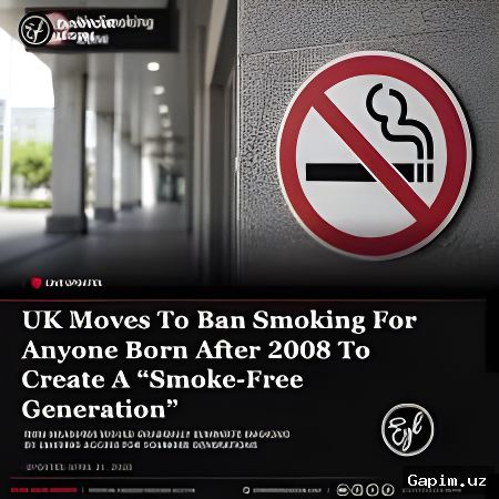 🚭🇬🇧 UK Passes Landmark Law Creating 'Smoke-Free Generation'