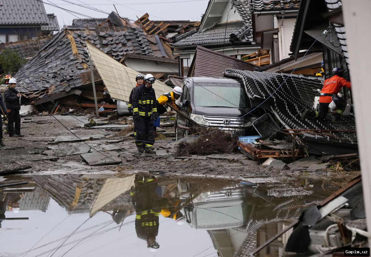 🌏🇯🇵 Мощное землетрясение в Японии: 13 погибших, тысячи военных привлечены к спасательным работам